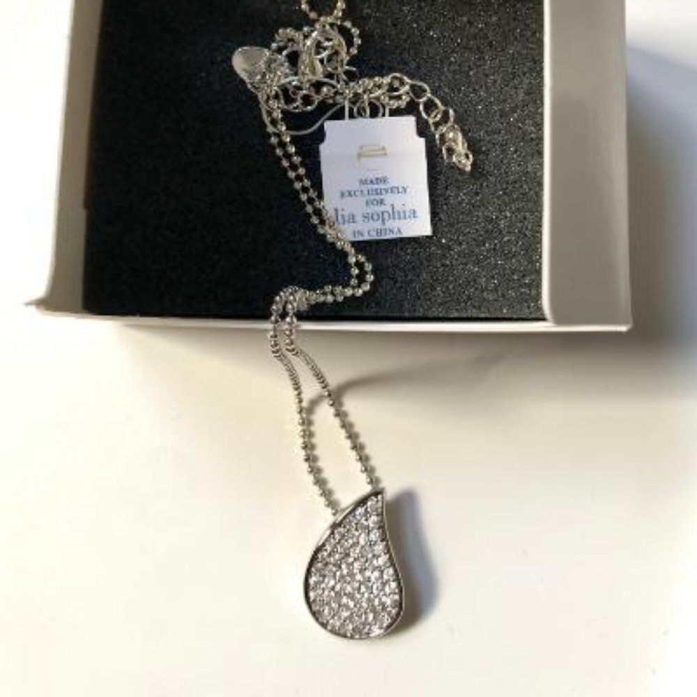 Lia Sophia crystal necklace